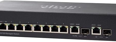 SF352-08 Cisco Managed Switch, 8 10/100 Ports ....