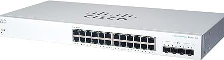 CBS220-24T-4X Cisco Smart Switch| 24 Port G ....