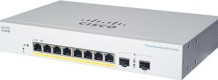 CBS220-8P-E-2G Cisco Smart Managed