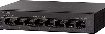 SG110D-08HP Cisco 8-port Gigabit Desktop PoE