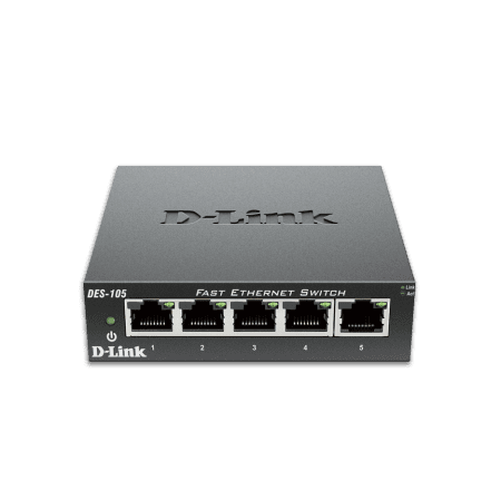 DES-105 Switch D-Link 5-Port 10/100 Unmanage ....