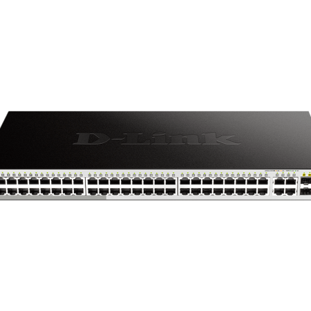 D-Link DGS-1210-52 Smart Managed Switch, 52-Port Gigabit with 4 Port SFP