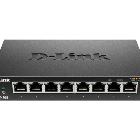 DGS-f108 Switch D-Link 8-Port Unmanaged