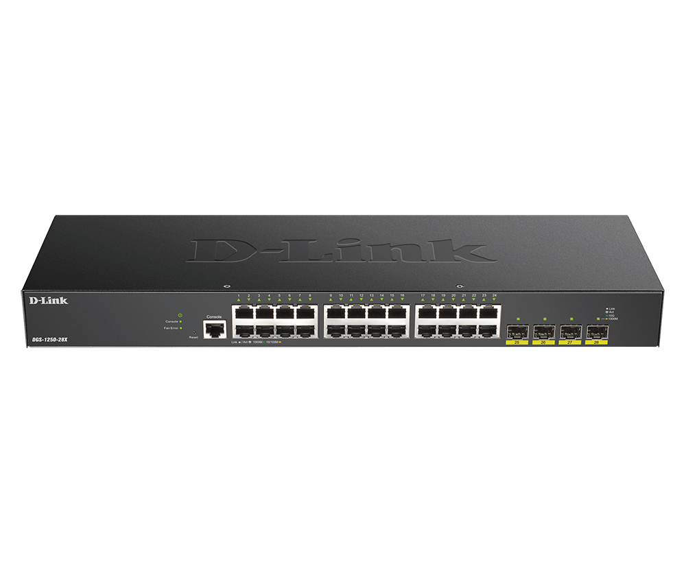 DGS-1250-28X Switch D-Link Gigabit 28-Port Sm ....