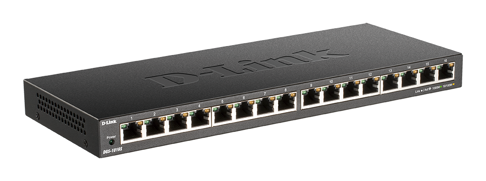 DGS-1016S D-link Switch 16-Port Gigabit Unmanaged