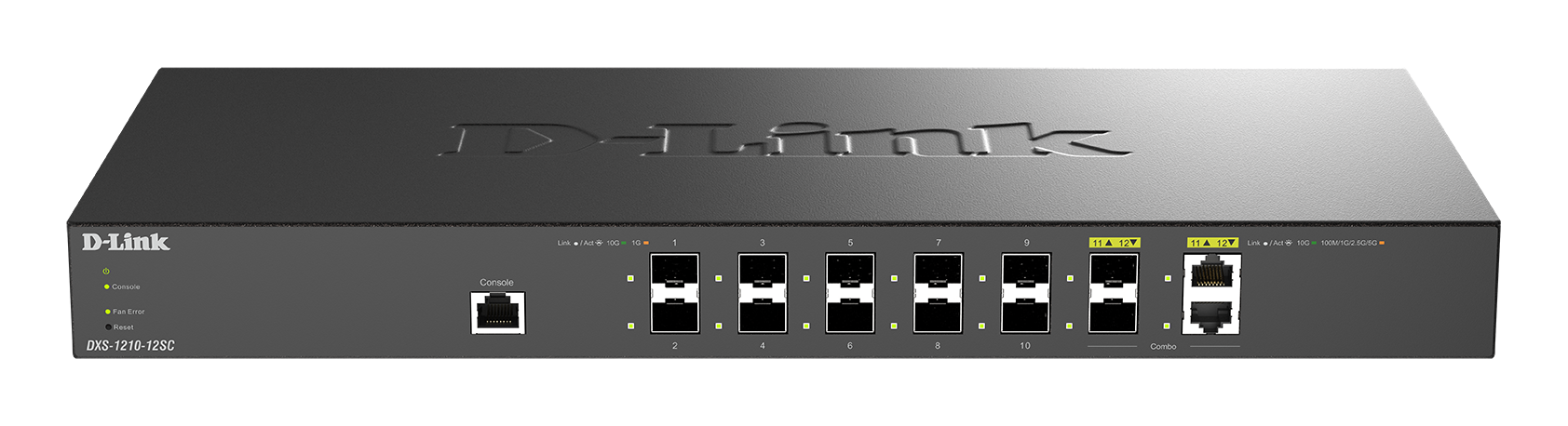 D-link DXS-1210-12SC 10 Gigabit Smart Managed Fiber Switch