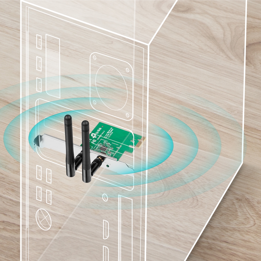 TL-WN881ND TP-Link 300Mbps Wireless N PCI Exp .... - Image 3