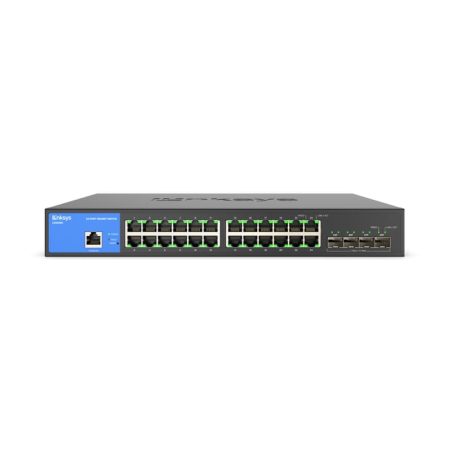 LINKSYS LGS328C Managed Switch 24 Port 4 x 10G Uplink SFP+