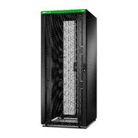 APC Easy Rack, 42U, Black, With Roof, Castors, Feet, 4 Brackets, and Side Panels, No Bottom, 1991H x 800W x 800D mm