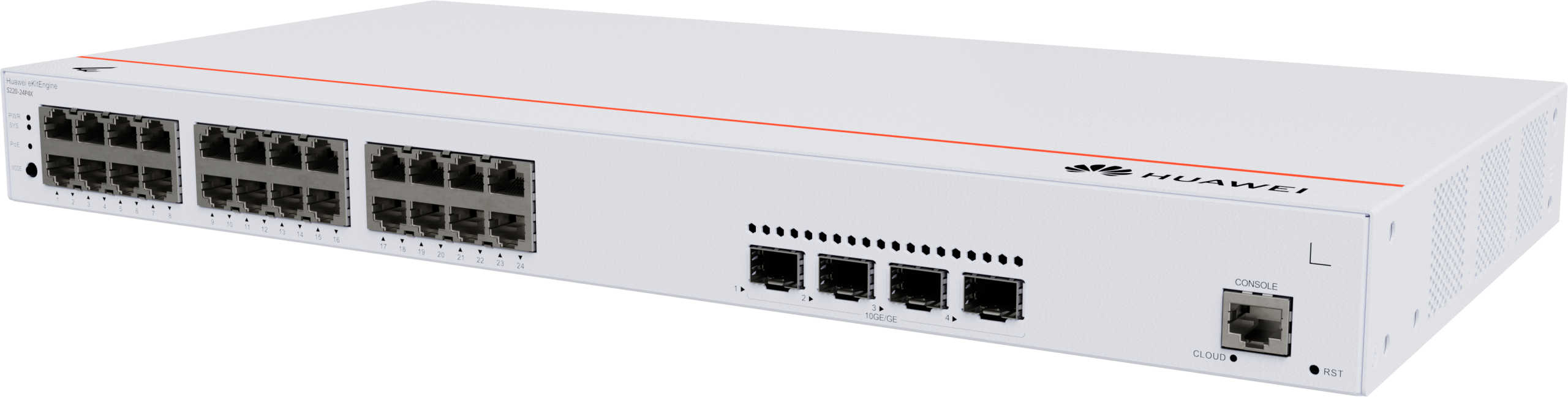 Huawei eKitEngine S220-24P4X Managed Switch POE 24 Port - Image 3