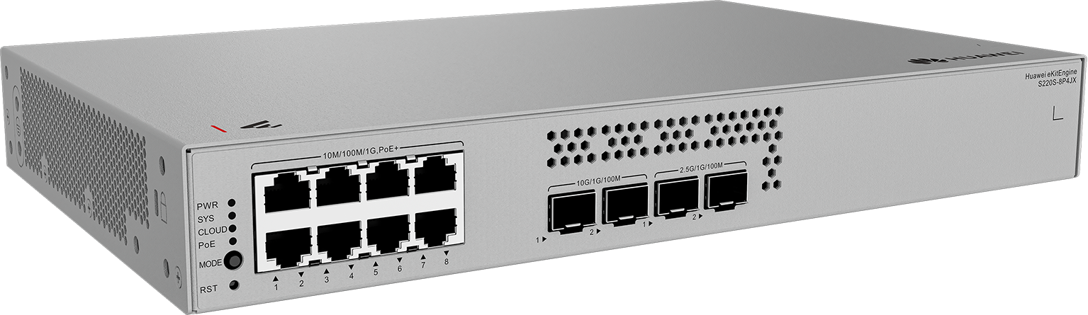 Huawei eKitEngine S220S-8P4JX PoE switch 8 Port
