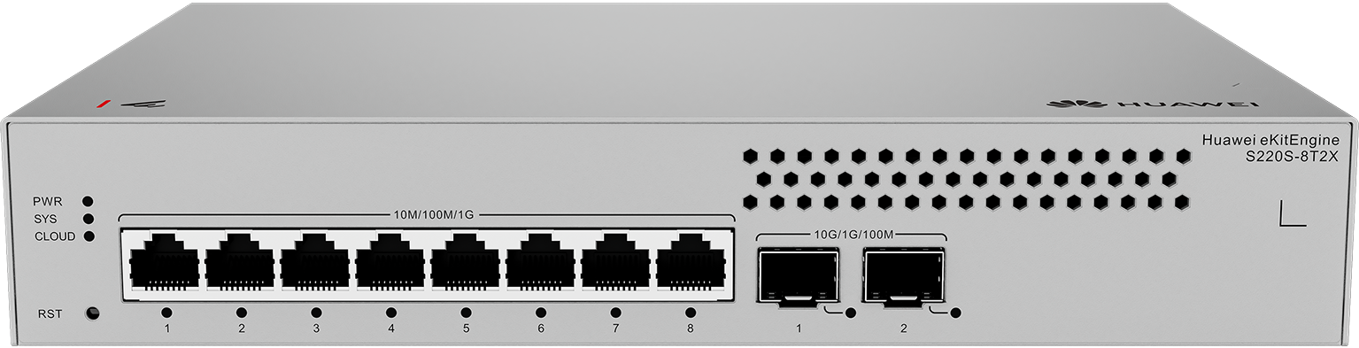 Huawei eKitEngine S220S-8T2X Switch Managed 8 Port - Image 2