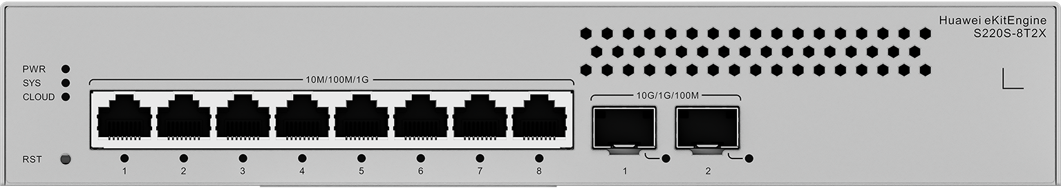 Huawei eKitEngine S220S-8T2X Switch Managed 8 Port - Image 4