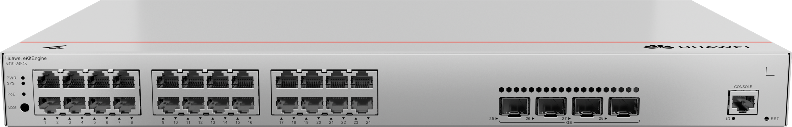 Huawei eKITEngine S310-24P4S Managed Switch POE 24 Port - Image 3