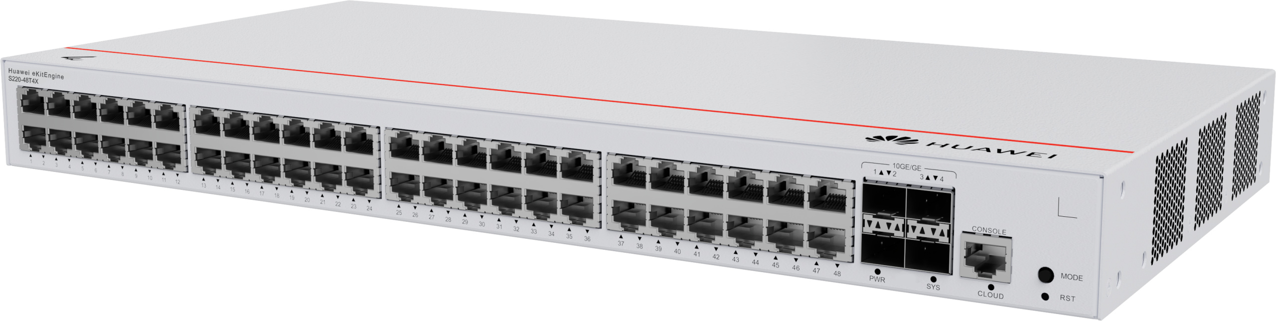 Huawei eKITEngine S220-48T4X Layer 2 Managed Switch 48 Port - Image 3