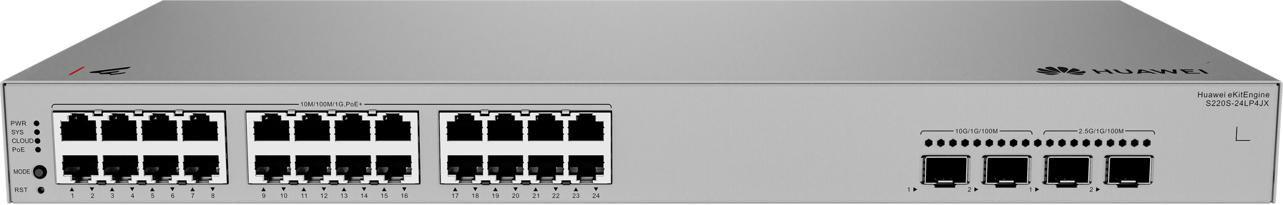Huawei eKITEngine S220S-24LP4JX Smart Switch POE 24 Port - Image 2