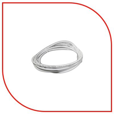 ProLink CAT6A Patch cord, 3m, LSZH ,White (PL-PC-U6A-3W)