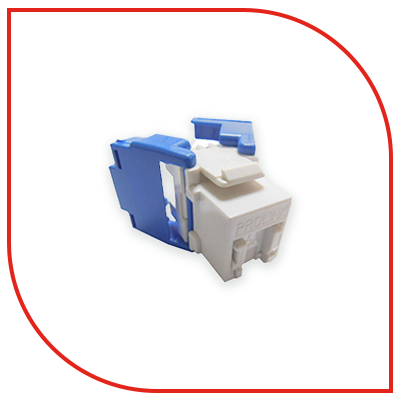 ProLink CAT6A UTP 10G keystone jack Mini Type (PL-KJ6A-TL)