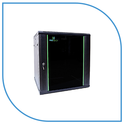 ProRack 12U 600*600 PR-W6612 Wall mount cabinet with glass door