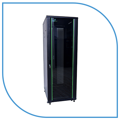 ProRack 27U 600*600 PR-FG6627 Standing Network Rack with Glass Door
