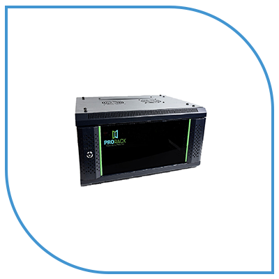 ProRack 6U 600*450 PR-W6406 Wall mount cabinet with glass door