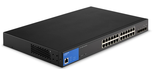 LINKSYS-LGS328MPC 24 PORTS POE 410 WATTS + 4 PORTS 1010G