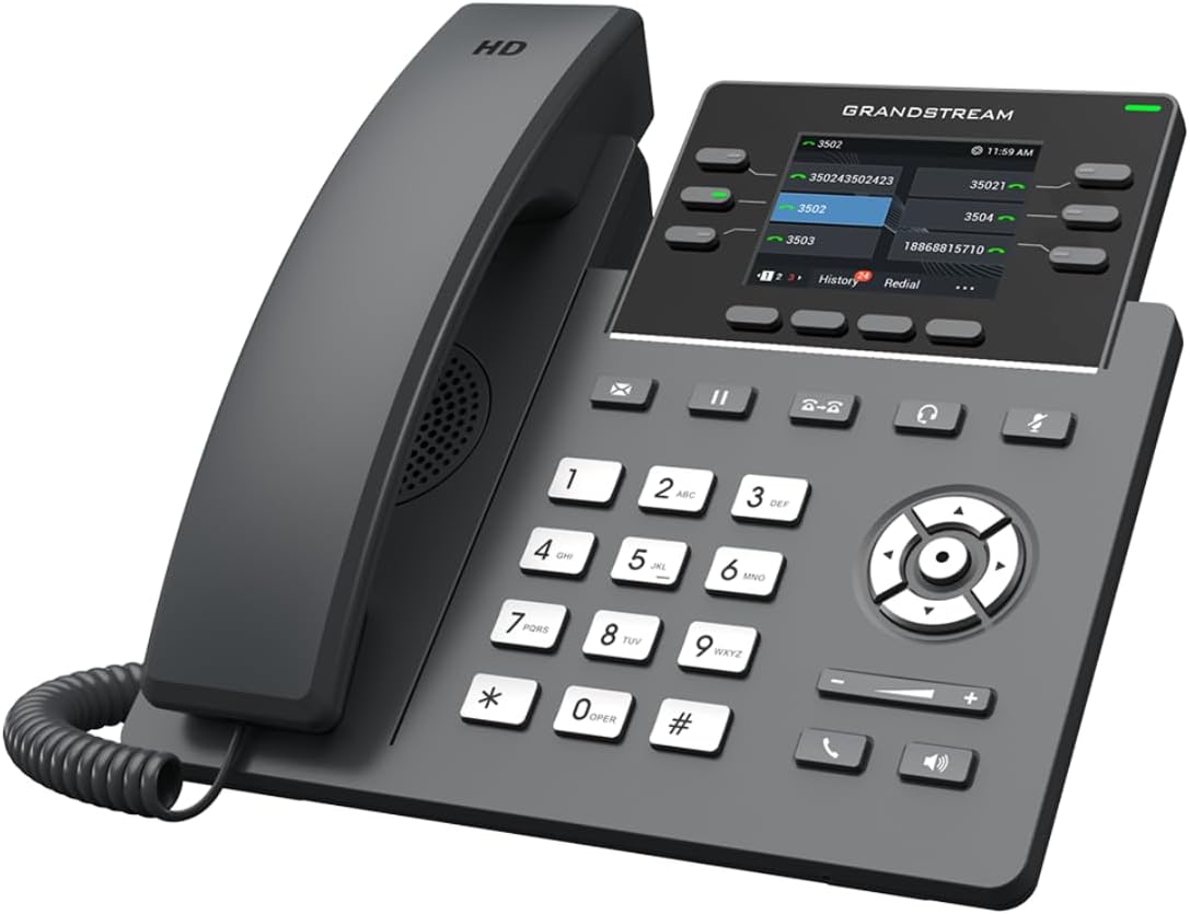 Grandstream GRP2613 IP Phone | 6 Lines, 4 SIP Accounts
