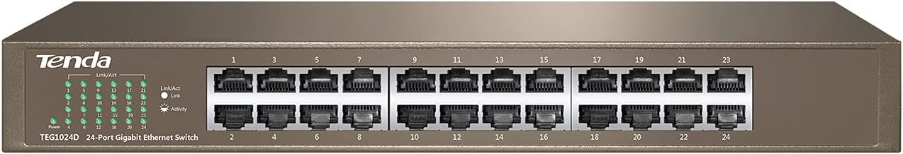 Switch Tenda TEG1024D 24-Port Gigabit Ethernet Switch