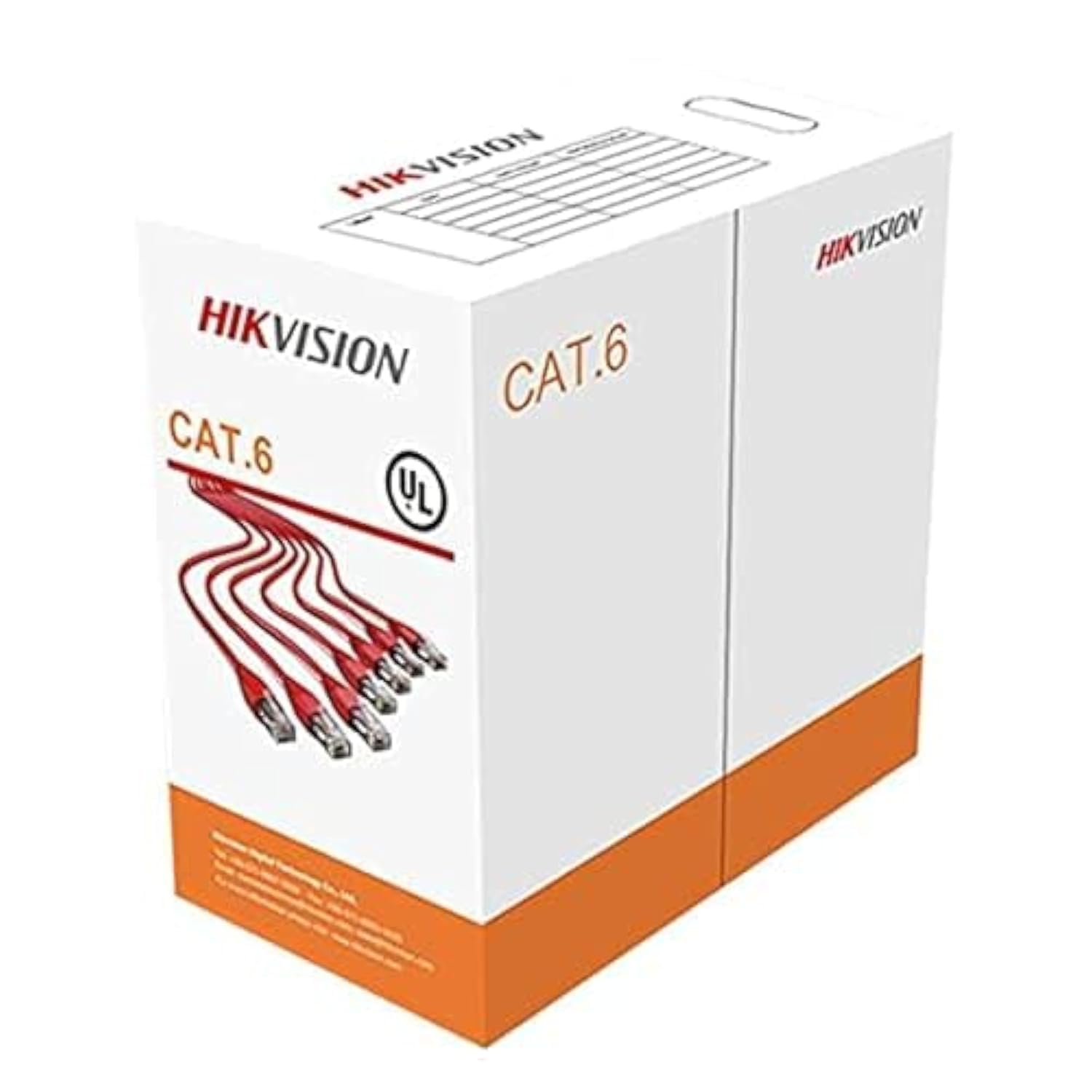 Hikvision DS-1LN6-UU Network Cable 305m Cat6 UTP