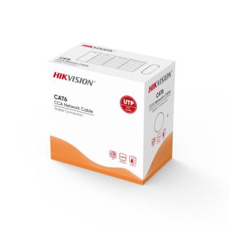 Hikvision DS-1LN6-UU/CCA Network Cable 305m Cat6 UTP