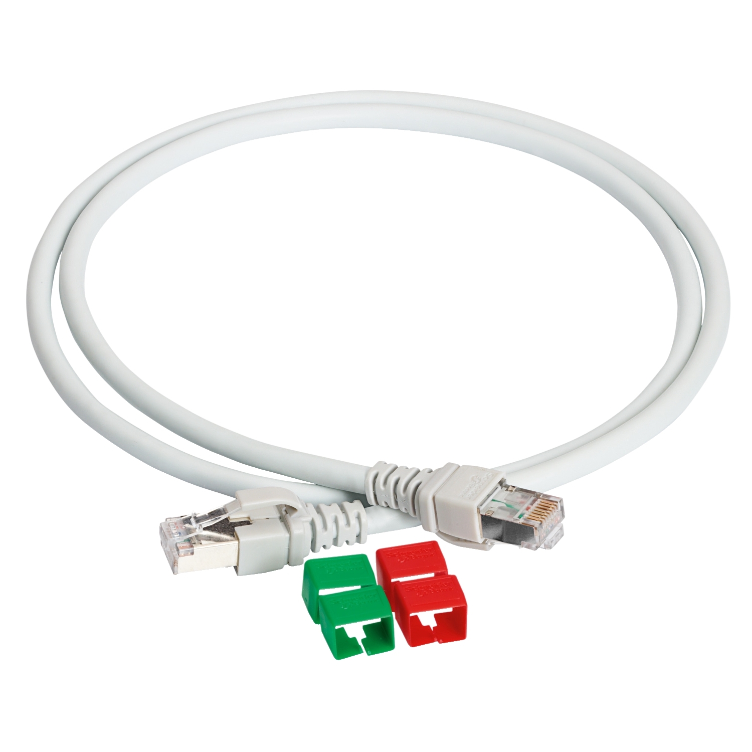 SCHNEIDER Patch CORD UTP-4P-CAT6-300MHZ-LSZH-3M-GREY