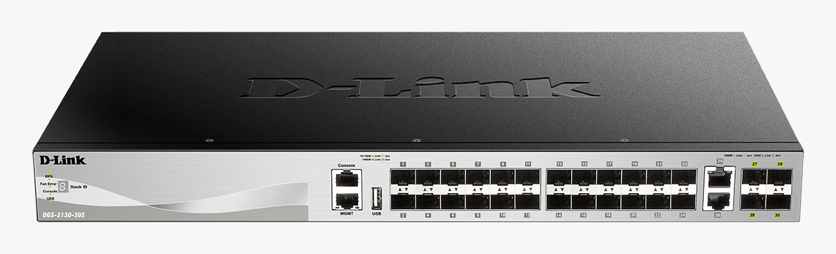 SWITCH/D-LINK/DGS-3130-30S-30 PORT MANAGED