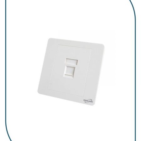 ProLink PL-FP1-UK 1 Port UK type Faceplate