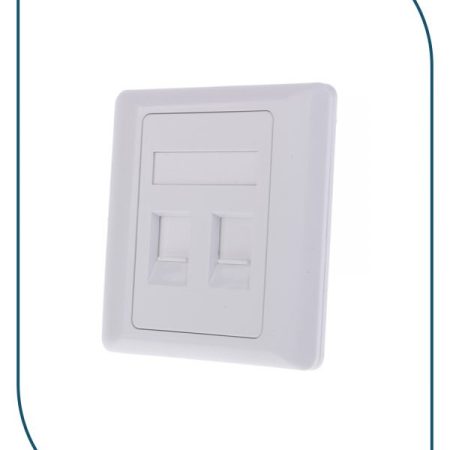 ProLink PL-FP2-UK 2 Port UK type Faceplate