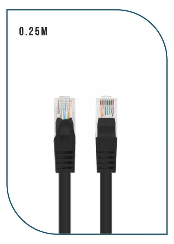 ProLink PL-PC-U6A-0.25BK CAT6A Patch cord,0.25m,LSZH Black
