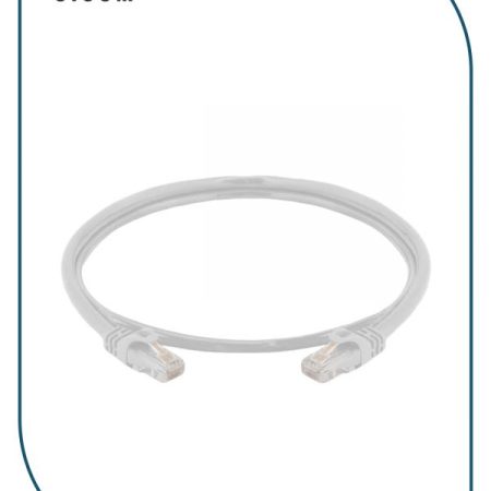 ProLink PL-PC-U6A-0.5W CAT6A Patch cord,0.5m,LSZH White